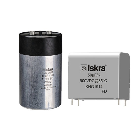DC link capacitors for renewable and automotive applications