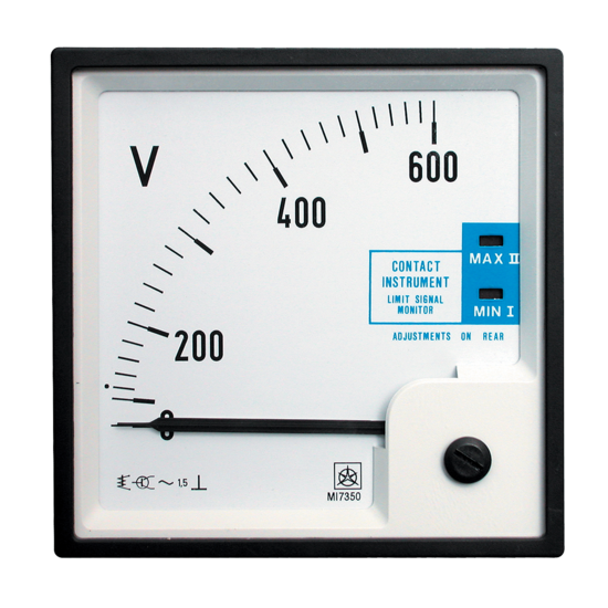 Meter with Limit Contact
