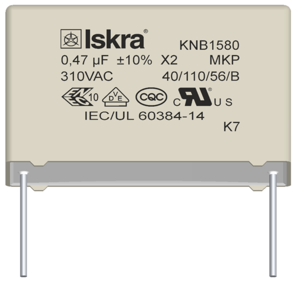 Kondenzator KNB1580 RFI Class X2 