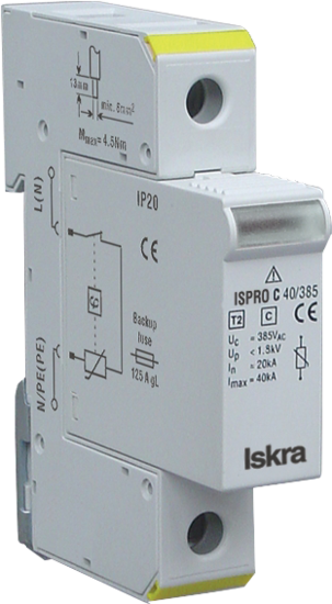 Single-pole and multi-pole surge arresters - Class II / (C)