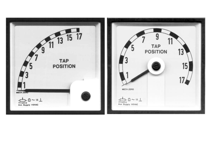 TAP Position Meters with Moving Coil CQ2207, CQ0207