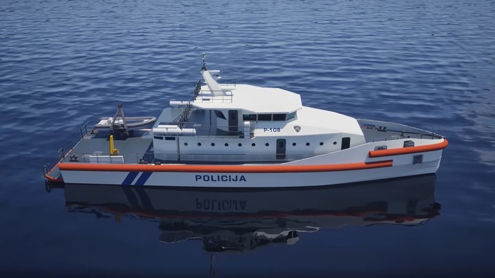 Iskra Shipyard s pogodbo za 37-metrsko obalno patruljno plovilo