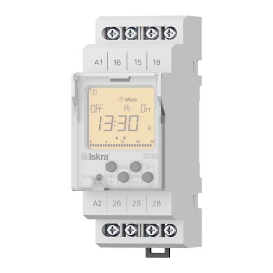 Digital time switch clocks DTS1 & DTS2