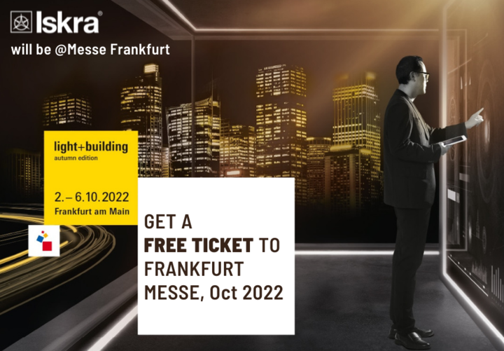 GET A FREE TICKET TO FRANKFURT MESSE